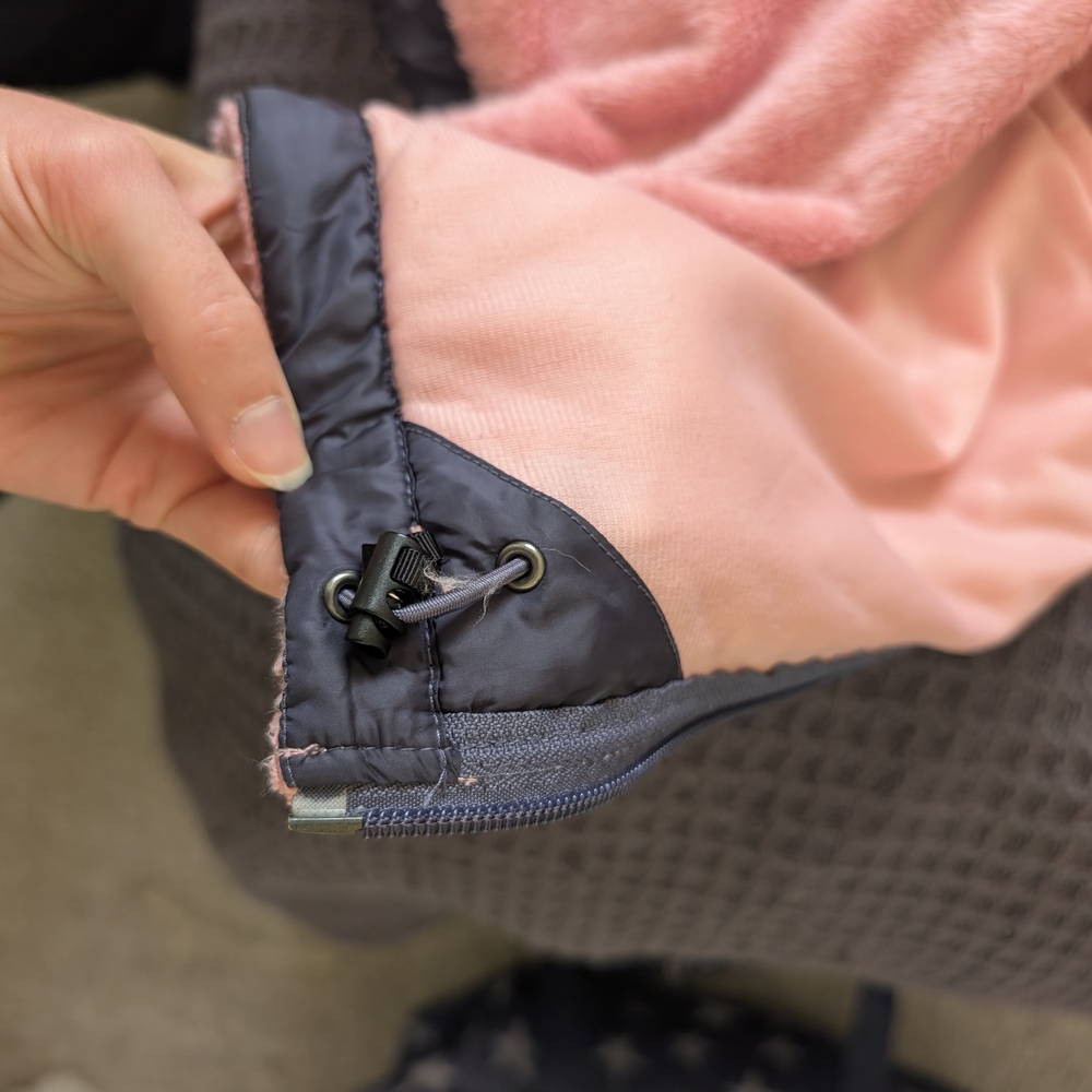 Pink Fleece Zip-Up Jacket - Picture 8 of 10